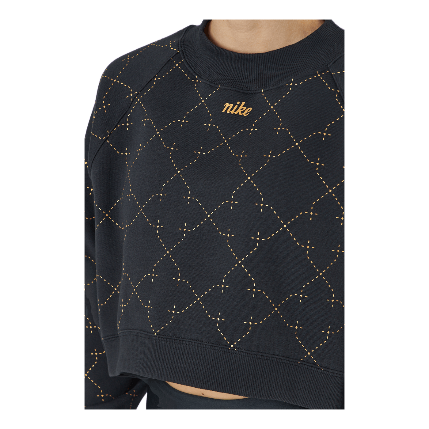 Nike Dri-fit Women's Novelty F Black/metallic Gold