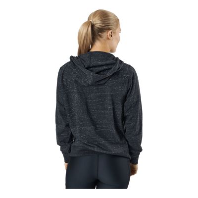 Sportswear Gym Vintage Women's Pullover Hoodie BLACK/WHITE