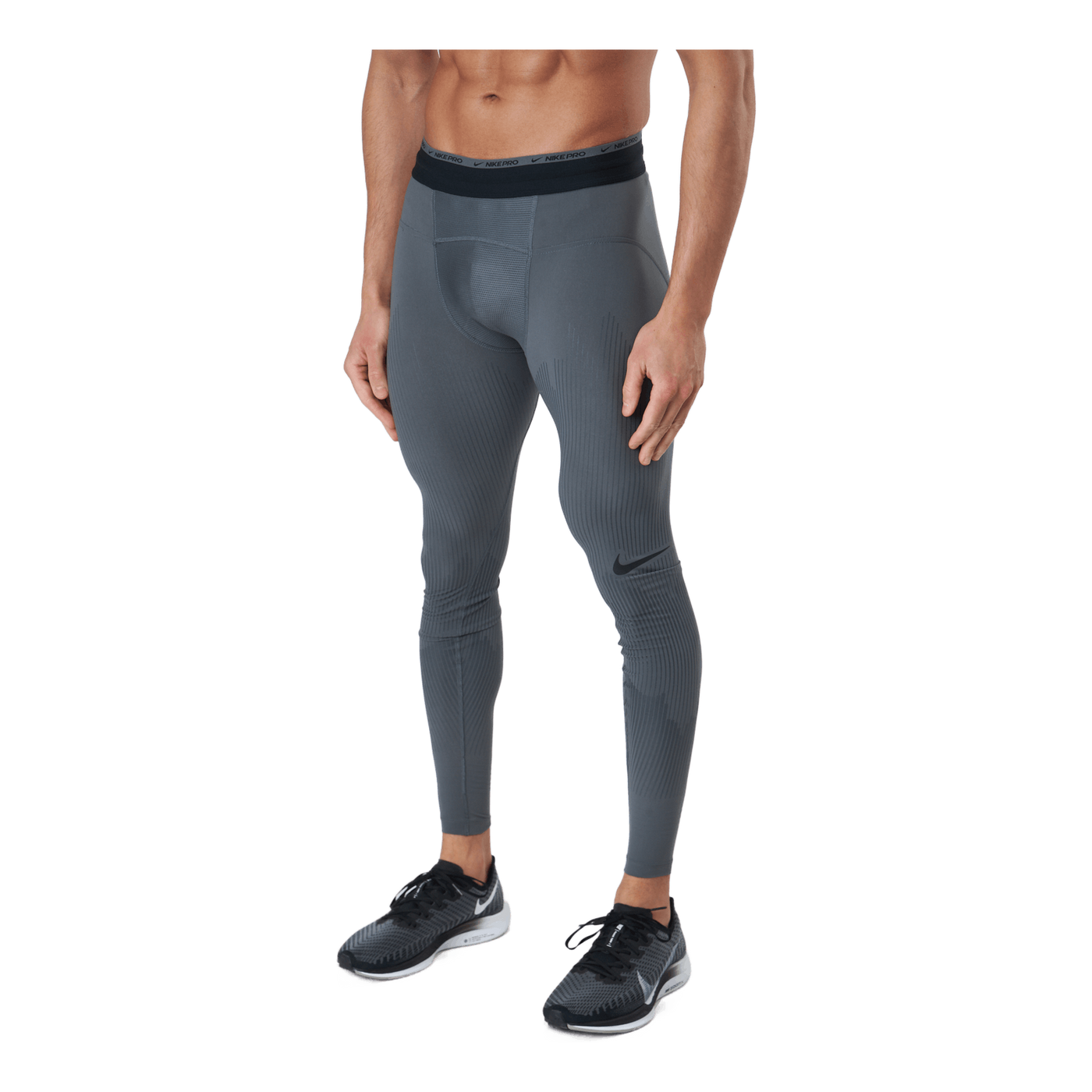 Nike Pro Dri-fit Adv Recovery  Iron Grey/black/black