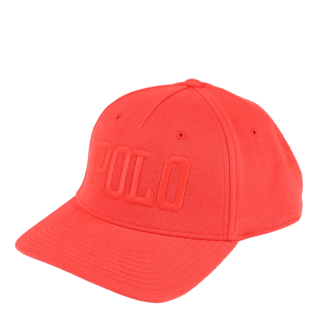 Logo Fleece Ball Cap Tomato