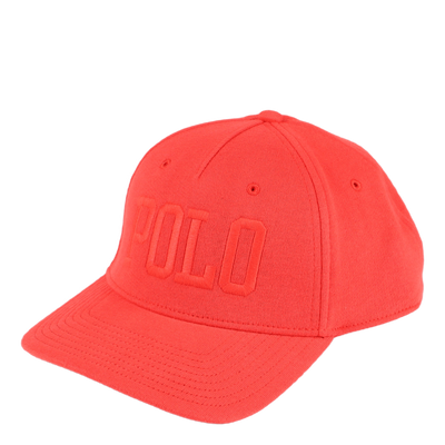 Logo Fleece Ball Cap Tomato