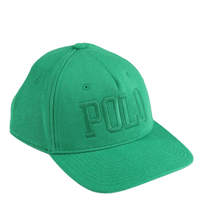 Logo Fleece Ball Cap Cruise Green