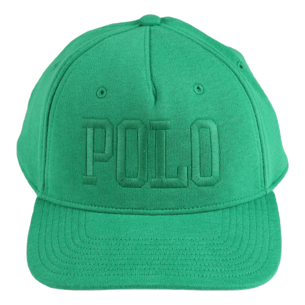 Logo Fleece Ball Cap Cruise Green