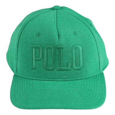 Logo Fleece Ball Cap Cruise Green