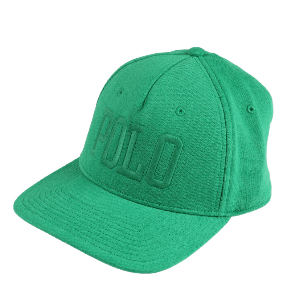 Logo Fleece Ball Cap Cruise Green