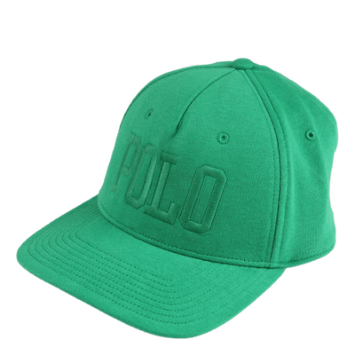 Logo Fleece Ball Cap Cruise Green