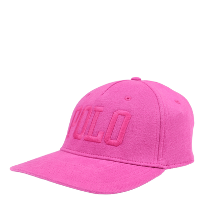 Logo Fleece Ball Cap Vivid Pink