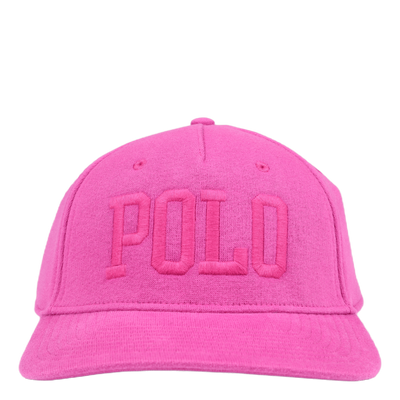 Logo Fleece Ball Cap Vivid Pink