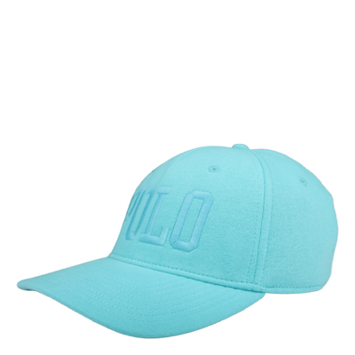 Logo Fleece Ball Cap Vacation Blue