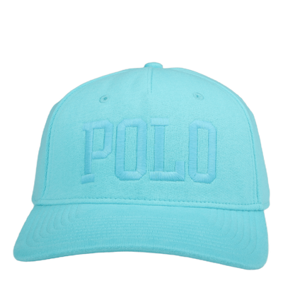 Logo Fleece Ball Cap Vacation Blue