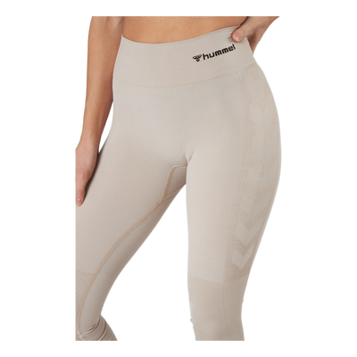 Hmlclea Seamless Mid Waist Tig Chateau Gray