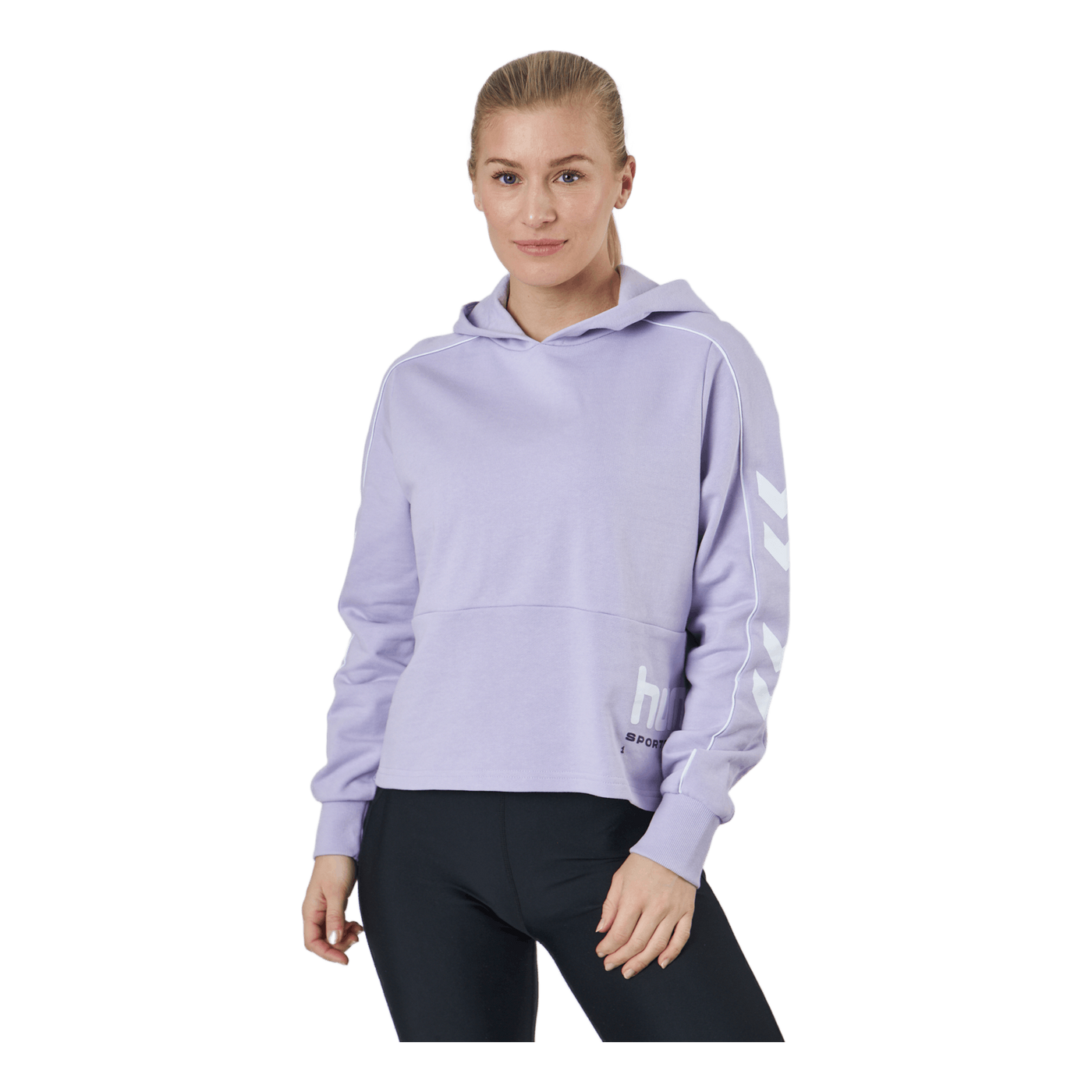 Hmllgc Yoko Cropped Hoodie Pastel Lilac