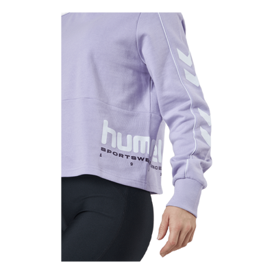 Hmllgc Yoko Cropped Hoodie Pastel Lilac