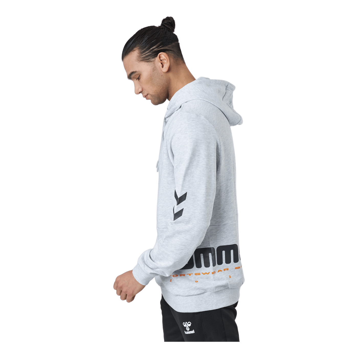 Hmllgc Manfred Hoodie Light Grey Melange