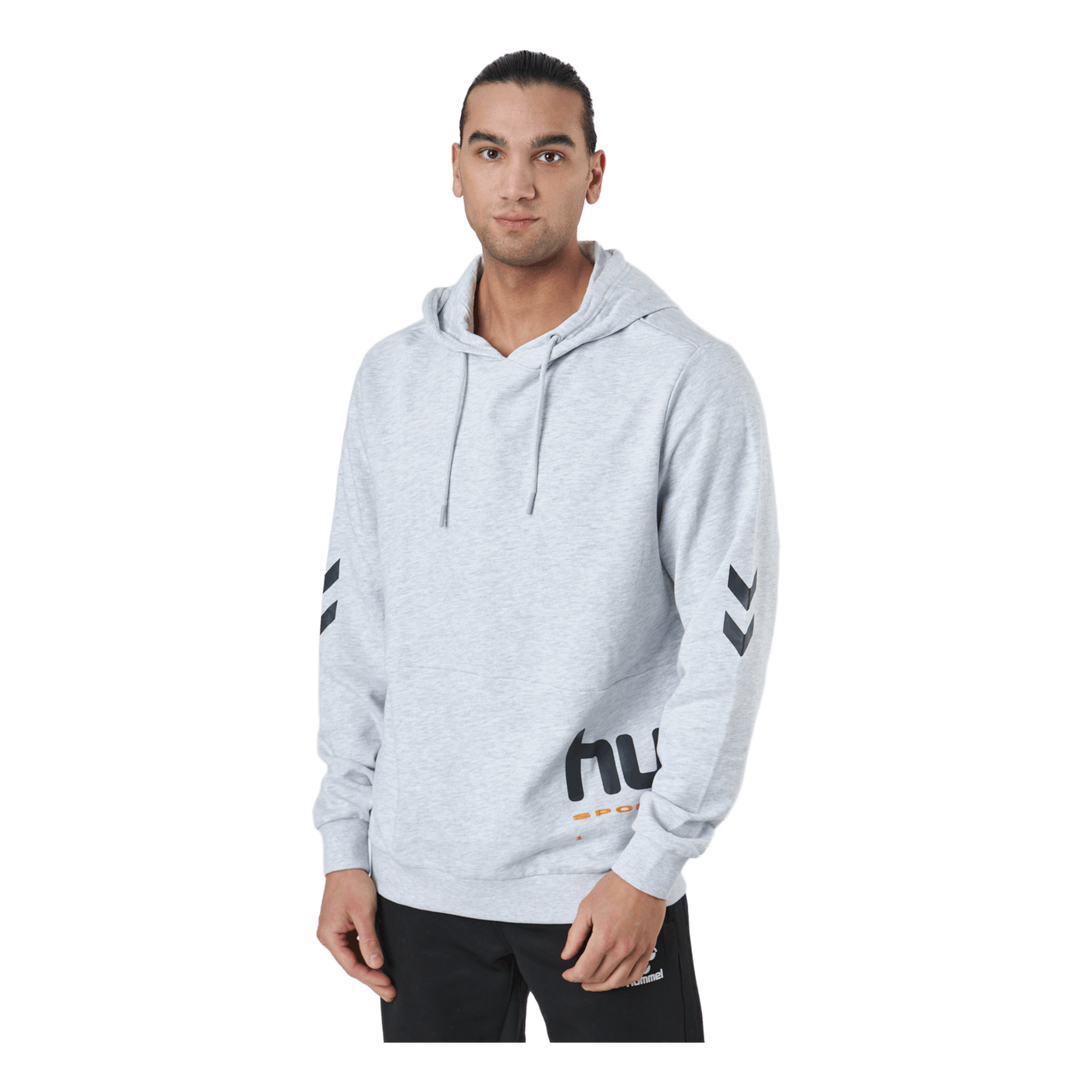 Hmllgc Manfred Hoodie Light Grey Melange