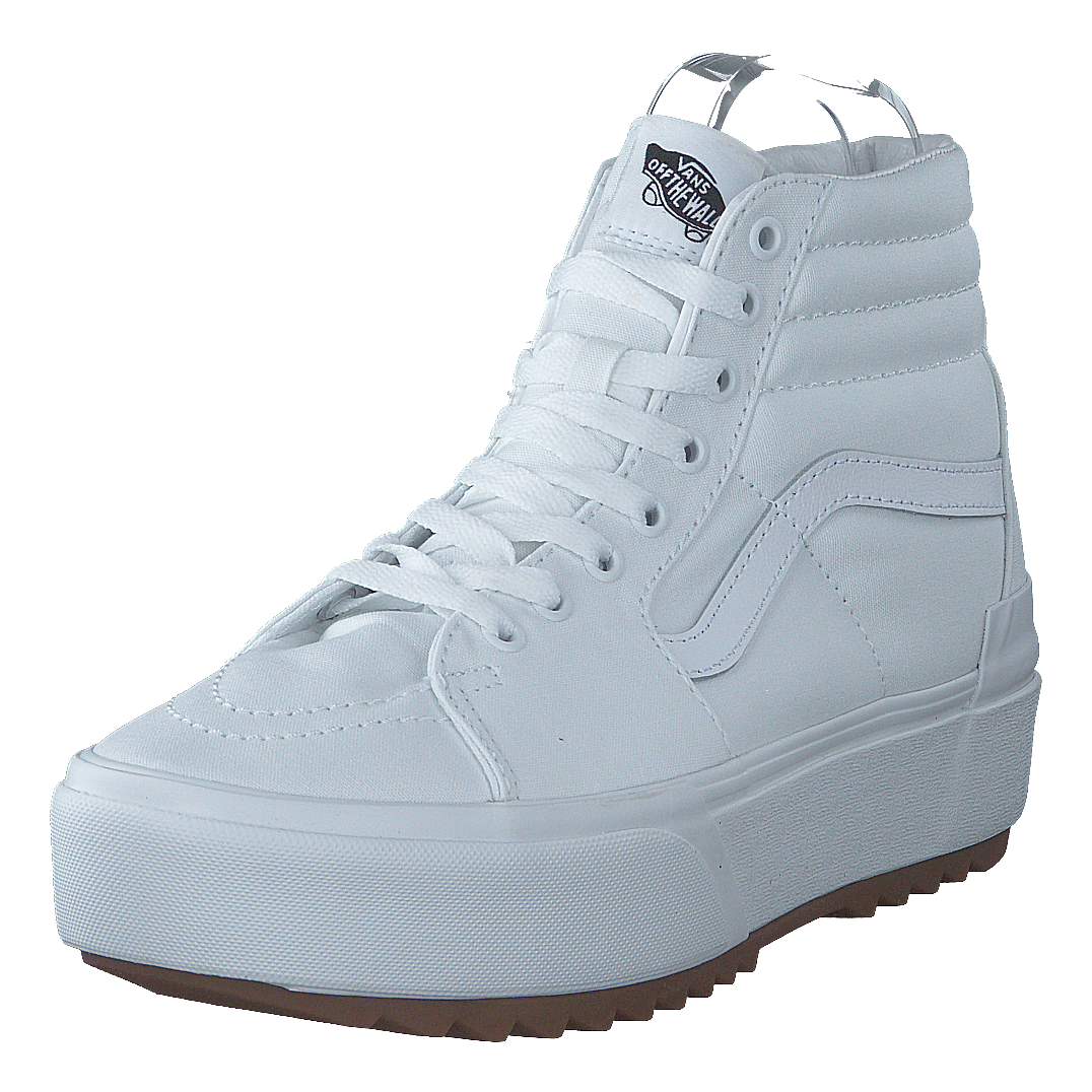 Ua Sk8-hi Stacked (canvas) True White