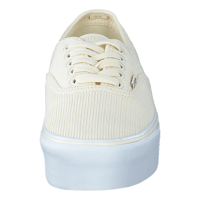 Ua Authentic Stackform (rib Knit)antiquewhttrwht