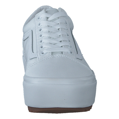 Ua Old Skool Stacked (canvas) True White