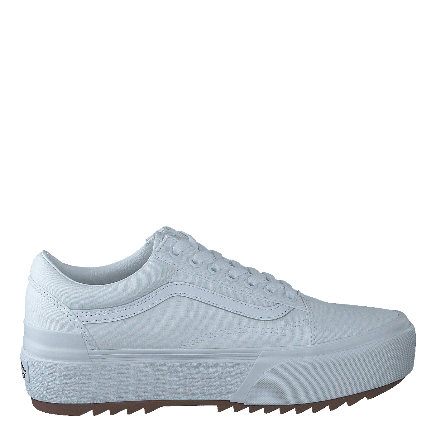 Ua Old Skool Stacked (canvas) True White