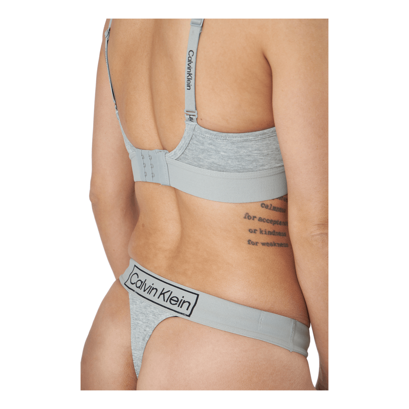 String Thong Grey Heather