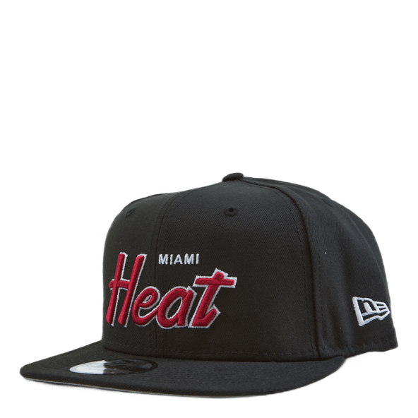 Wn21 Nba Script Up 9FIFTY Heat Black