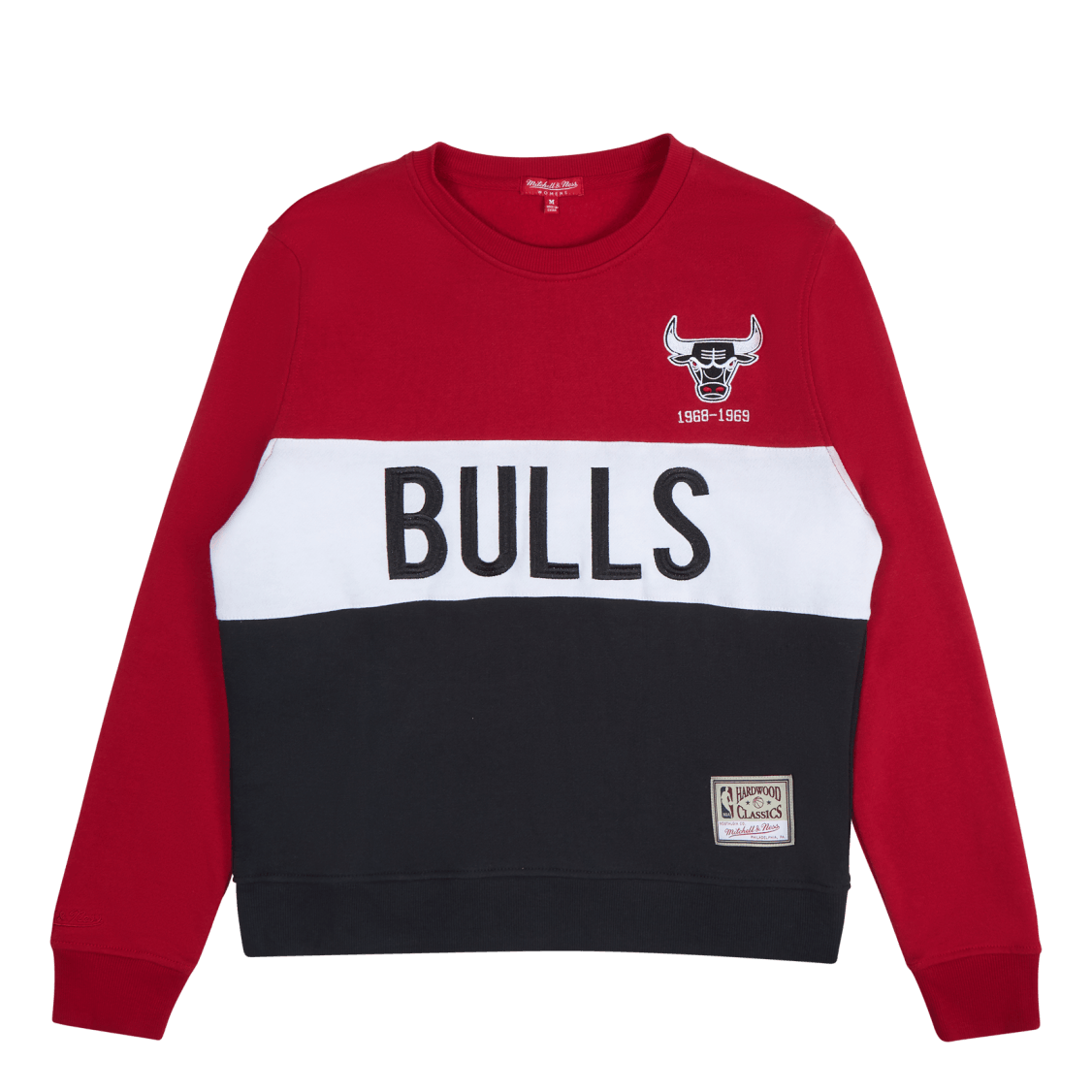 Women's Bulls Color Block Crew 2.0