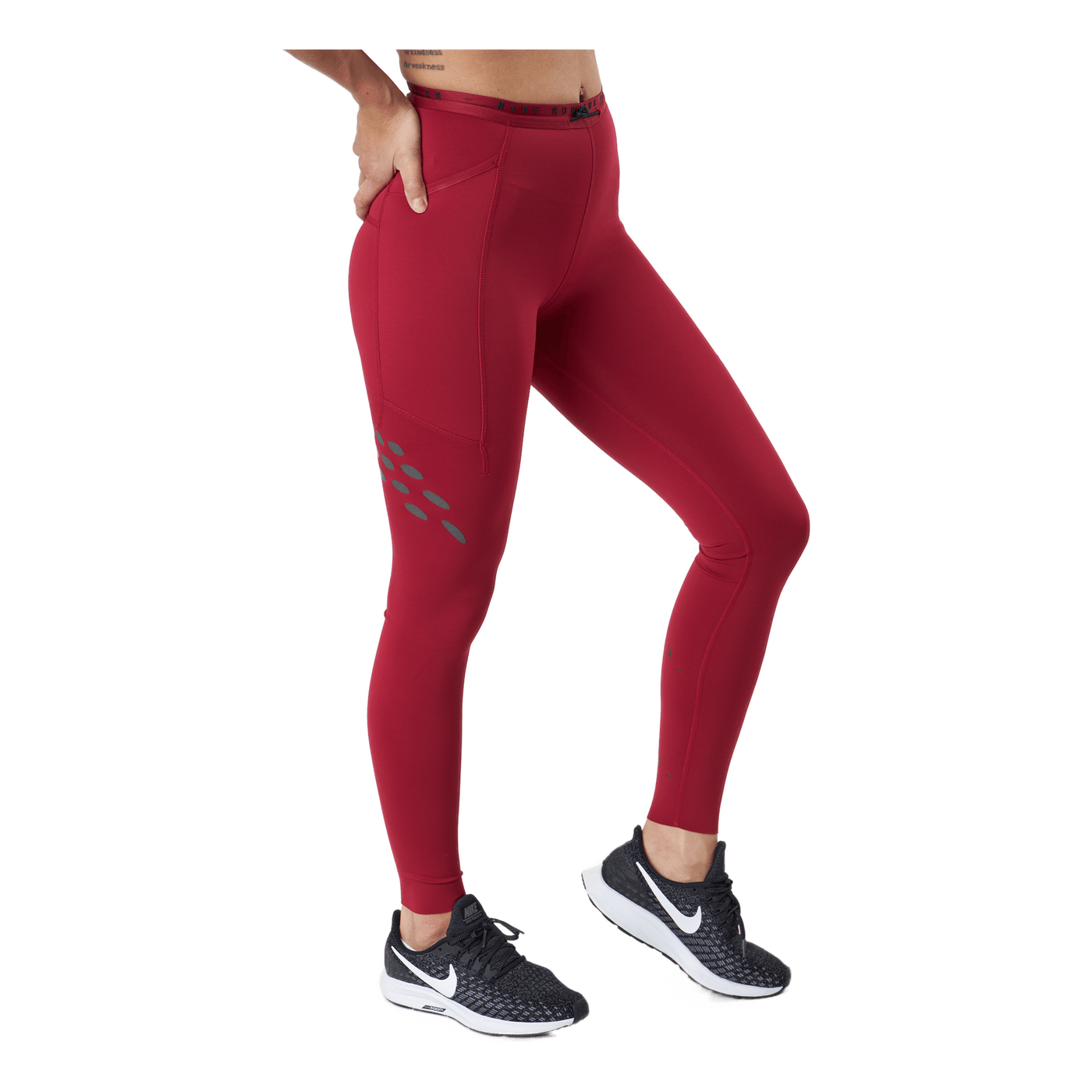 Nike Dri-fit Run Division Wome Pomegranate/black