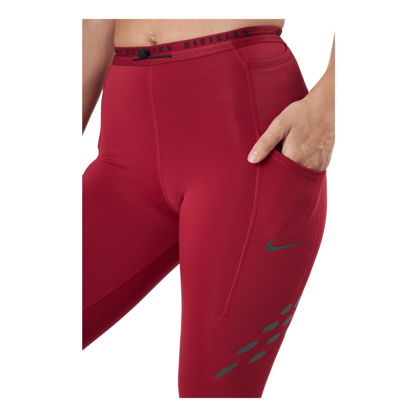 Nike Dri-fit Run Division Wome Pomegranate/black