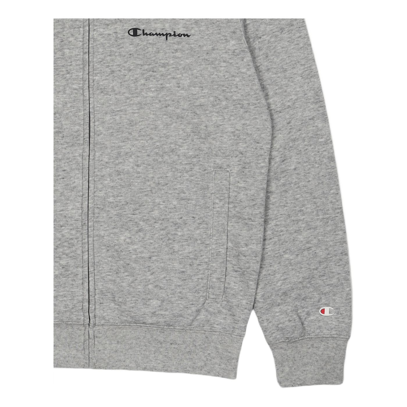 Full Zip Sweatshirt New Oxford Grey Melange