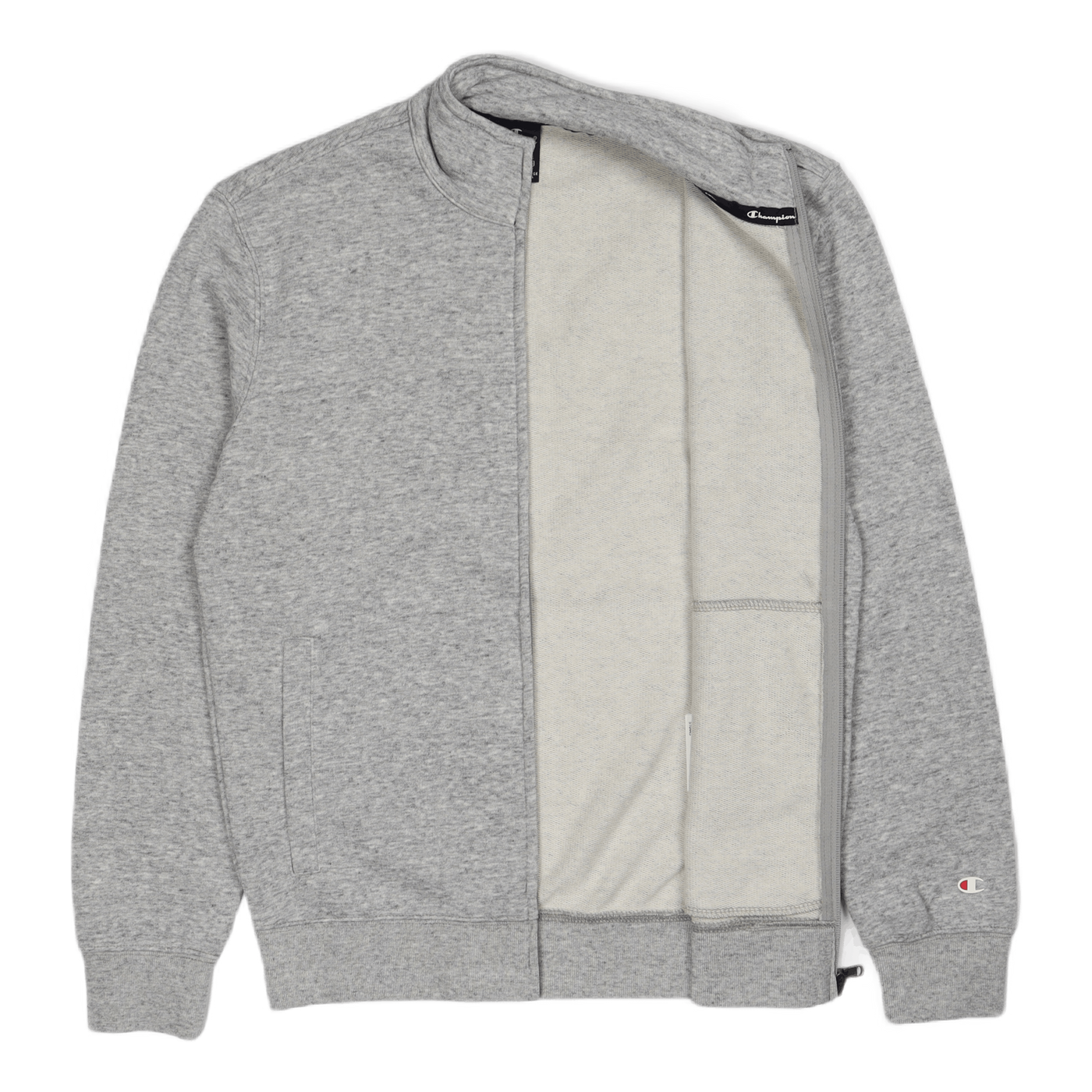 Full Zip Sweatshirt New Oxford Grey Melange