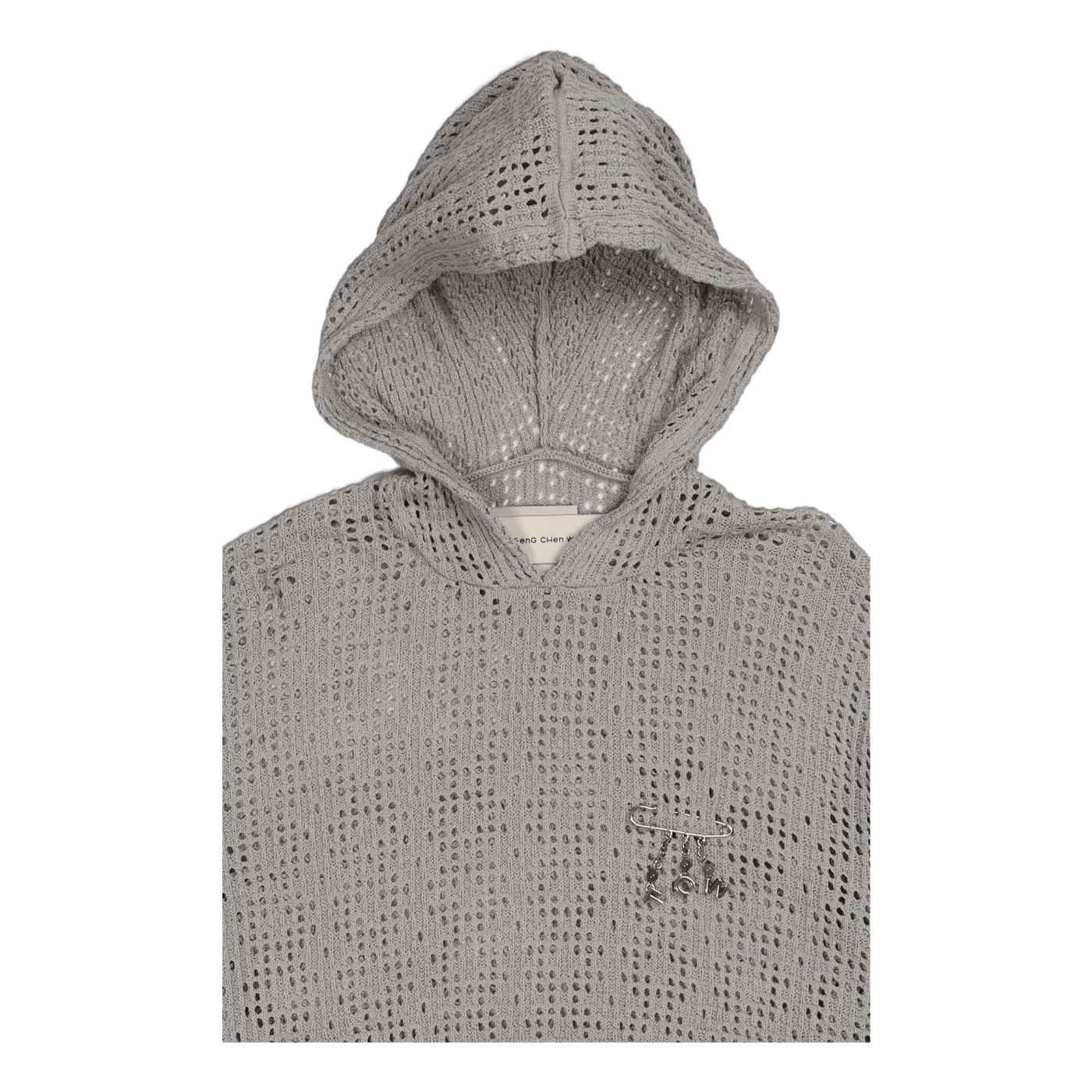 Hoodied Knit Grey