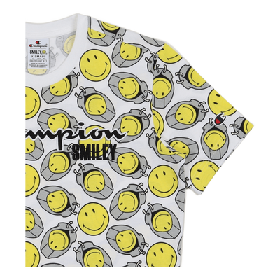 Champion X Smiley - Crewneck T White Al (wht)