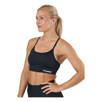 Hmlmt Chipo Padded Sports Bra Black