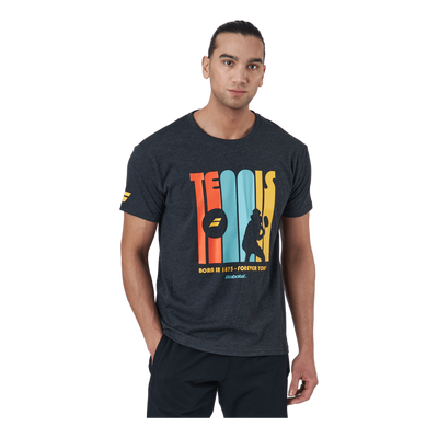 T-shirt Message Black