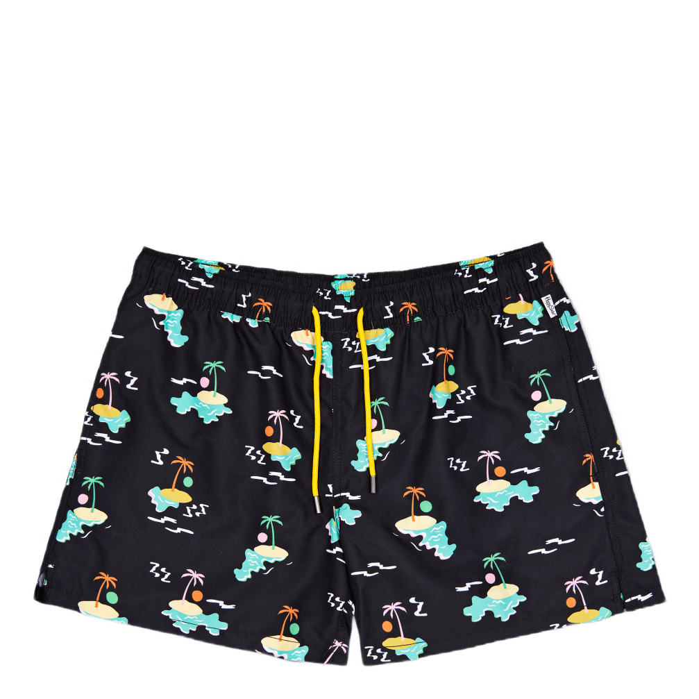 Island In The Sun Swim Shorts Black/multi