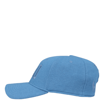 Logo Fleece Ball Cap Retreat Blue