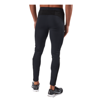 Tights Ceramiwarm Black - Odlo Concrete Grey