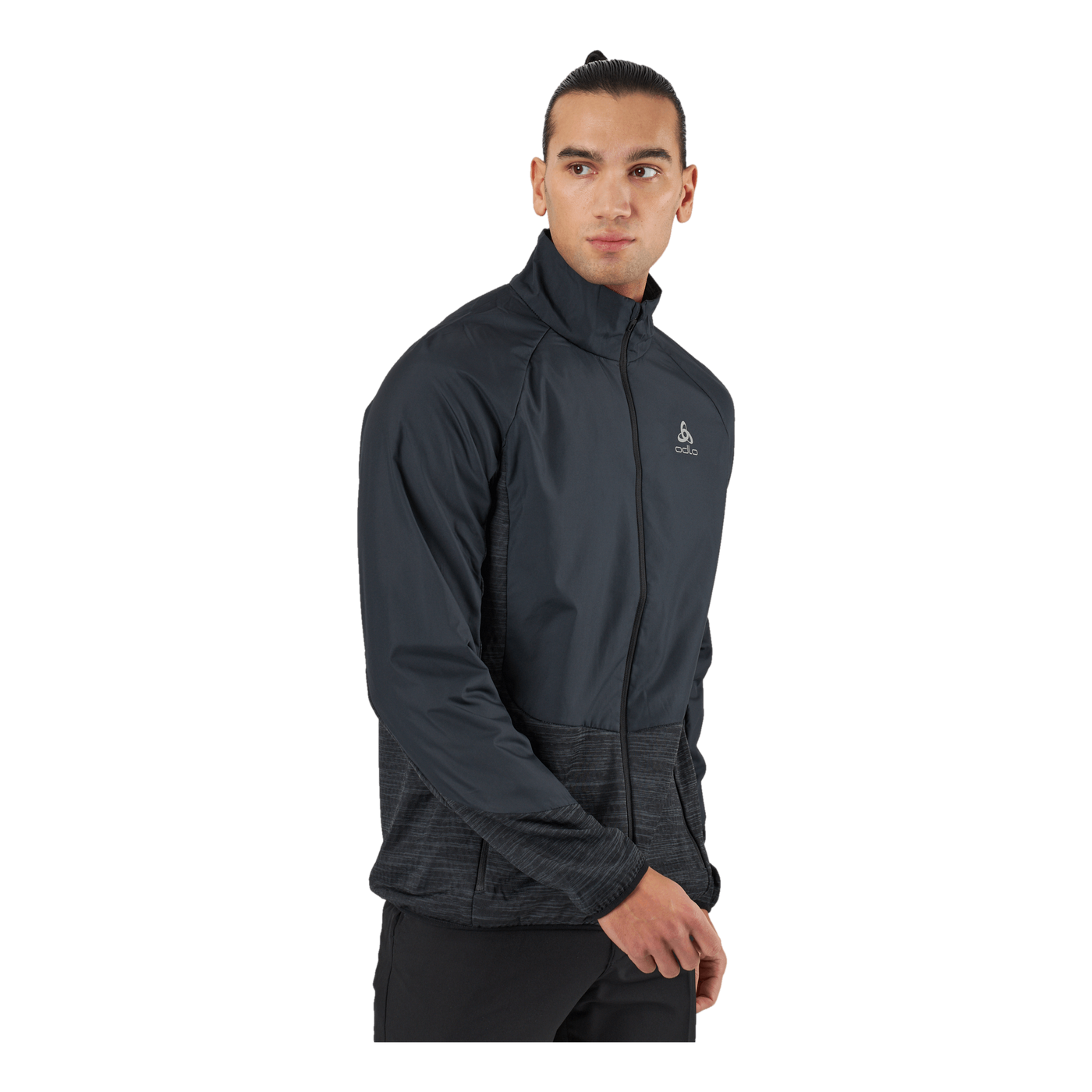 Jacket Run Easy Warm Hybrid Black