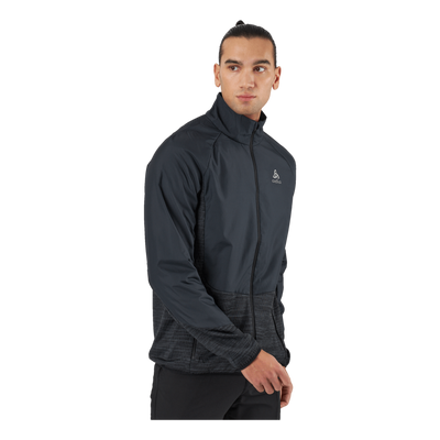 Jacket Run Easy Warm Hybrid Black