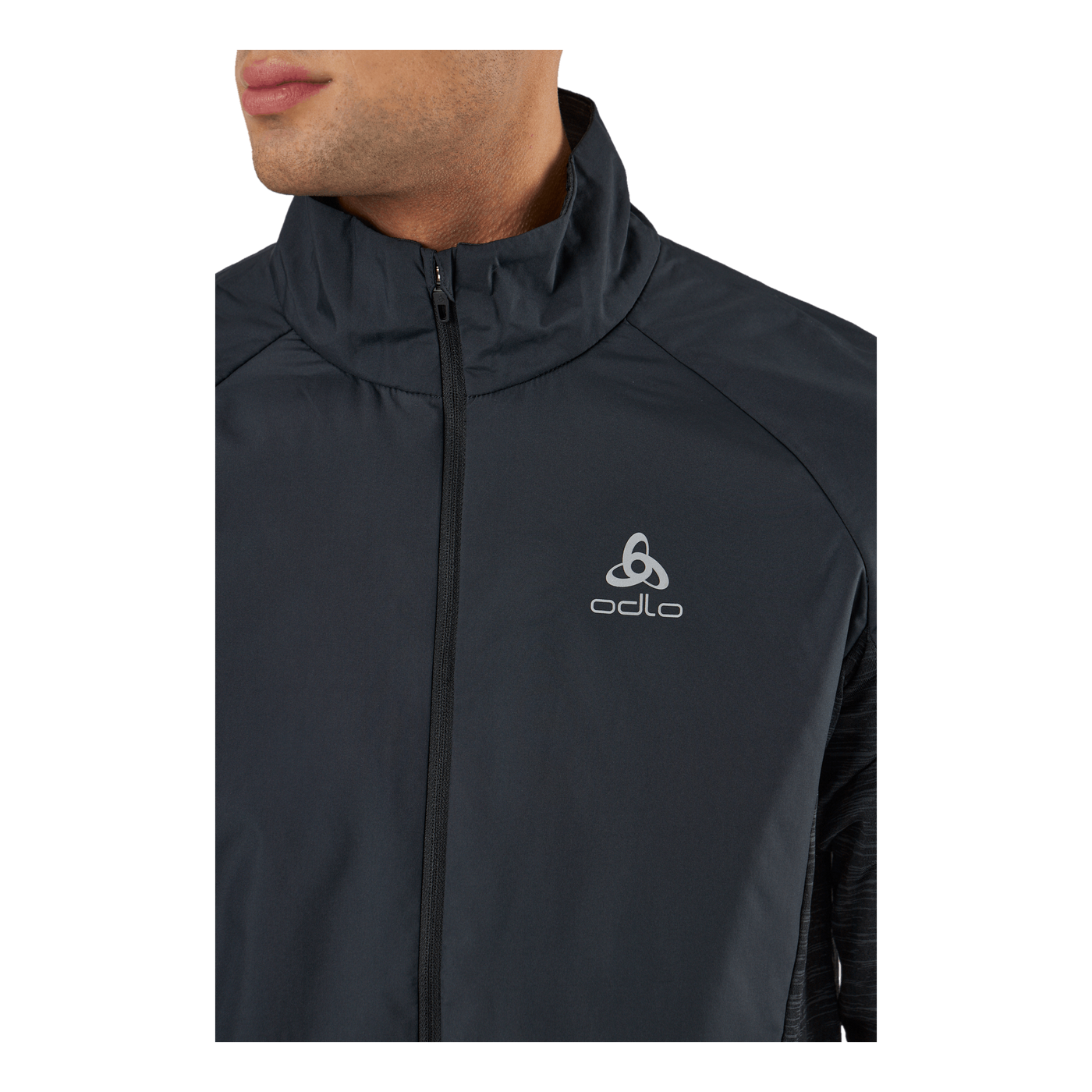 Jacket Run Easy Warm Hybrid Black