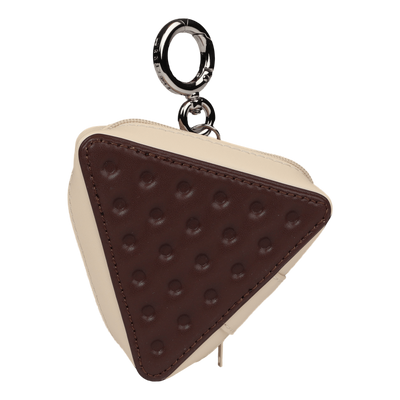 Icecream Sandwich Coin Purse Dark Brown