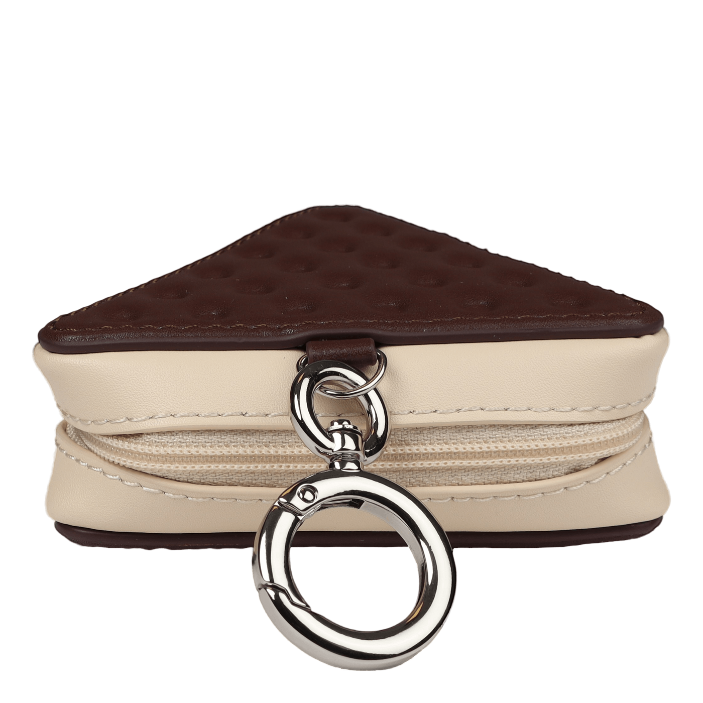 Icecream Sandwich Coin Purse Dark Brown