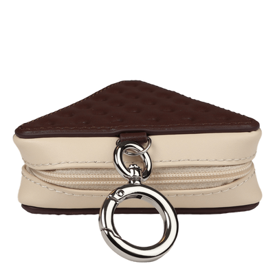 Icecream Sandwich Coin Purse Dark Brown