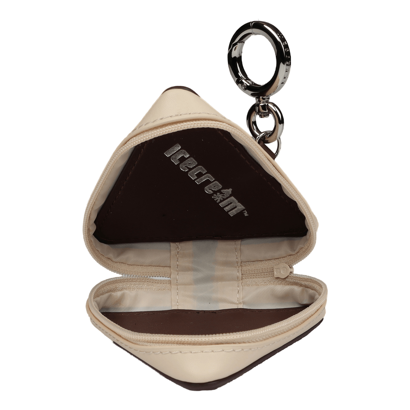 Icecream Sandwich Coin Purse Dark Brown