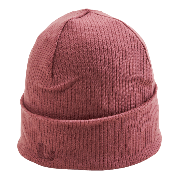 Rib Merino Hat Rose