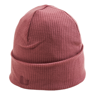 Rib Merino Hat Rose