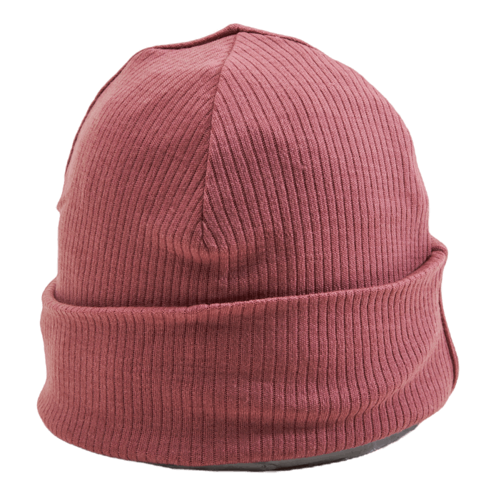 Rib Merino Hat Rose