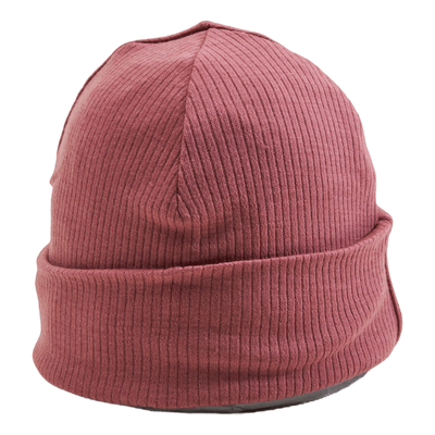 Rib Merino Hat Rose