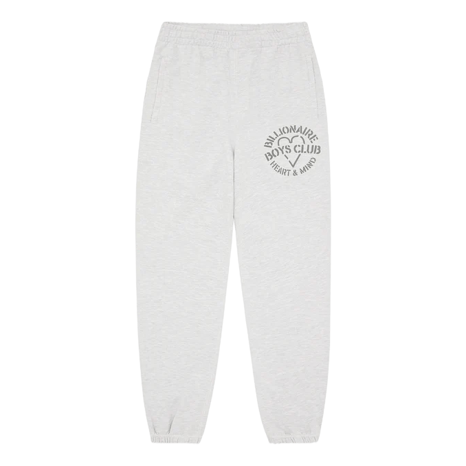 Heart & Mind Stencil Sweatpant Heather Ash