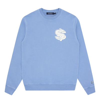 Dollar Logo Crewneck Blue